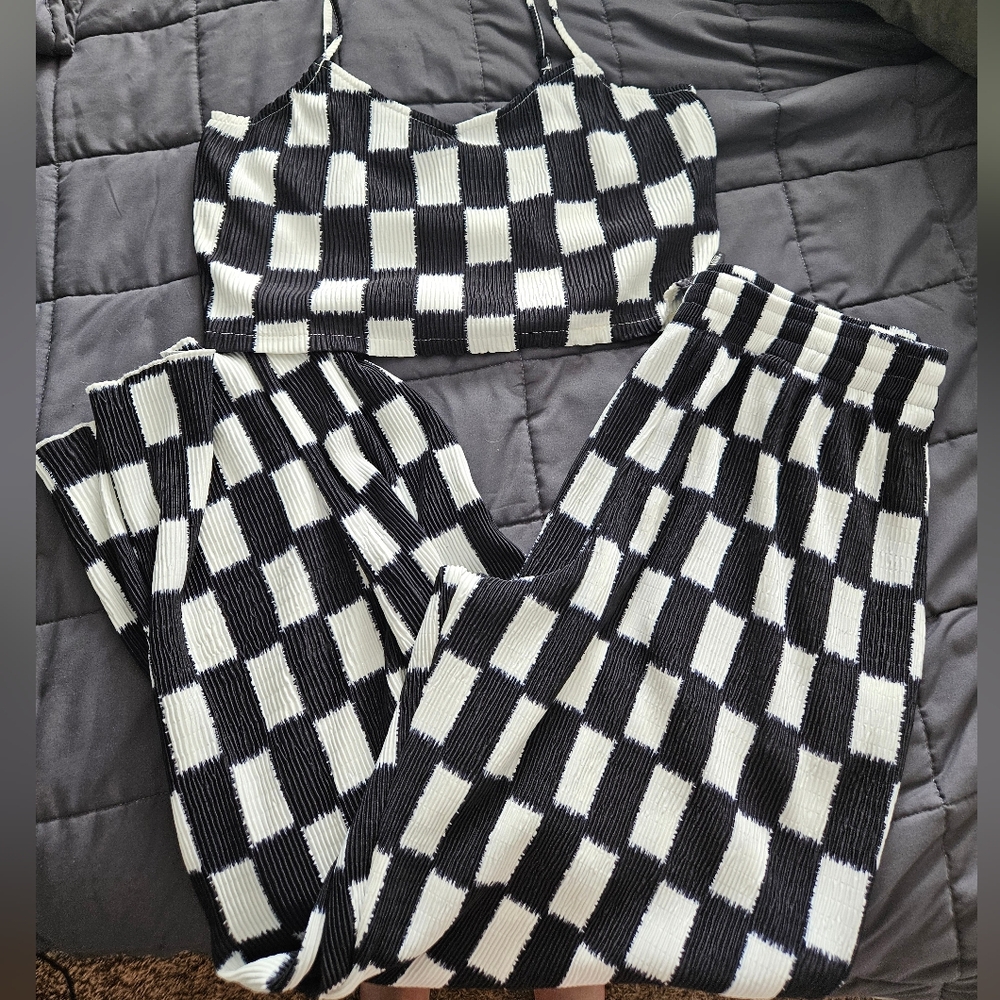 Vans Checkered Two-Piece Set